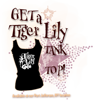 Get a Tiger Lily Tank Top. Available at out Port Jefferson Location